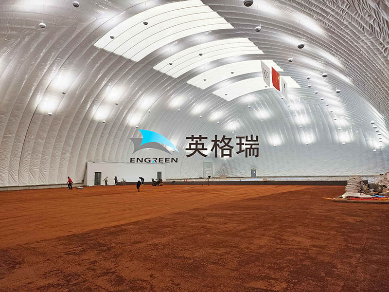 誰懂??！氣膜網(wǎng)球館搭建居然這么省心？球友速碼！
